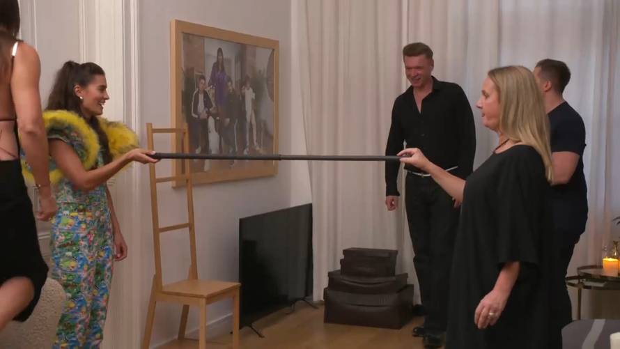 Borna servirala vegetarijansku večeru pa pokazala ormar: 'Da bi mi muškarac govorio pile...'