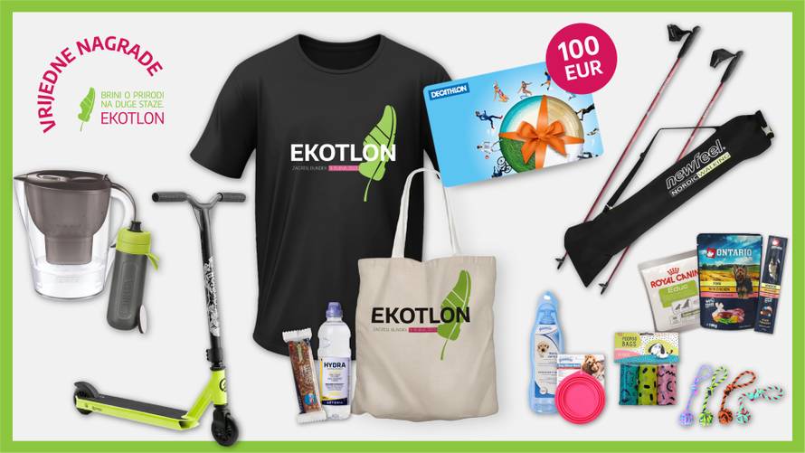 Ekotlon 2023: Prijavite se odmah, čekaju vas bogati startni paketi i super nagrade!