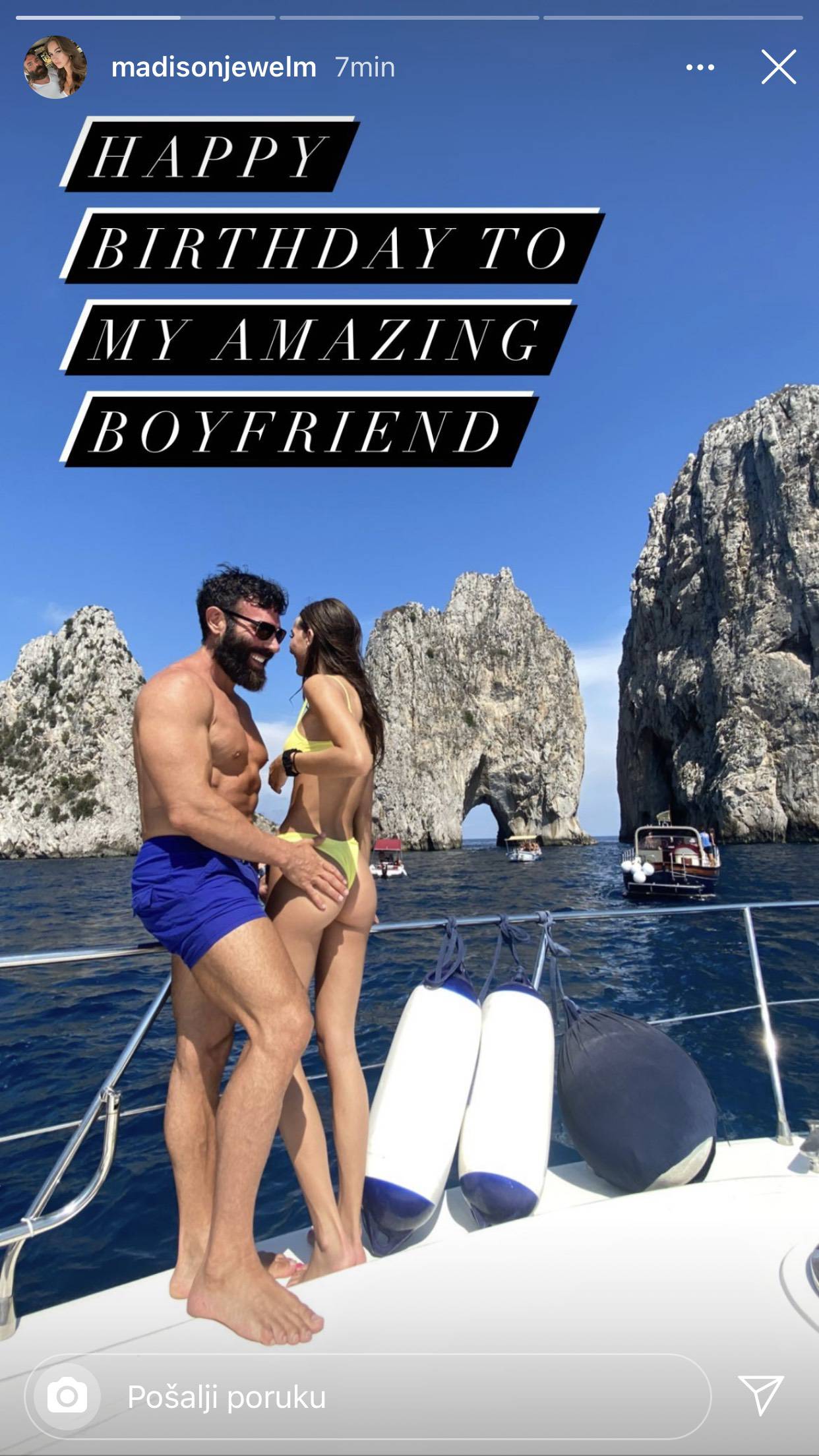 Milijunaš Dan Bilzerian je opet monogaman: S manekenkom slavio uz fotke iz Dubrovnika