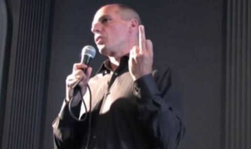 ''Video je montaža, Varoufakis u Zagrebu nije pokazao prst''