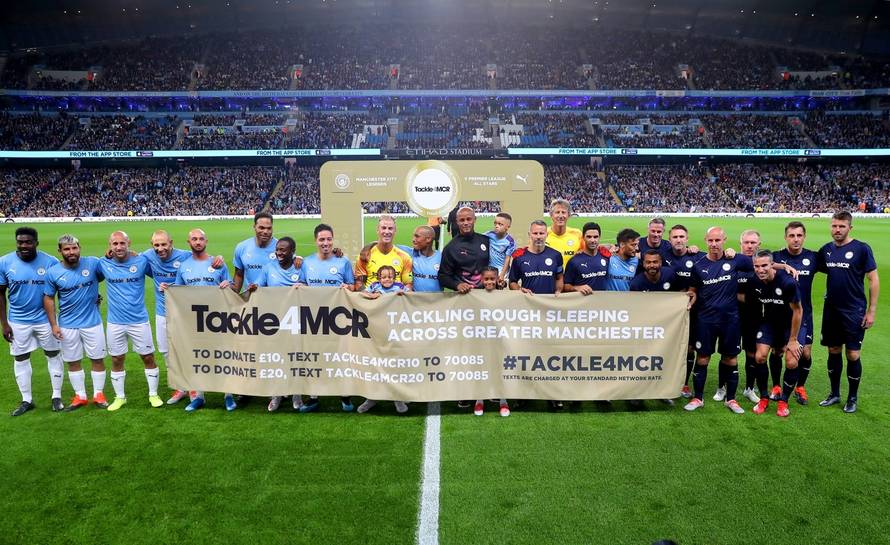 Vincent Kompany Testimonial - Manchester City Legends v Premier League All Stars XI - Etihad Stadium