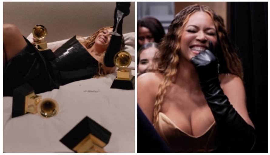 Beyonce fanovima pokazala kako je proslavila pobjedu na Grammyjima: 'Dobili smo ih 3!'