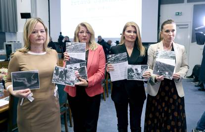 FOTO SDP-ovci u Saboru dijelili slike iz Jasenovca: 'Okrugli stol organiziran je po poslovniku'