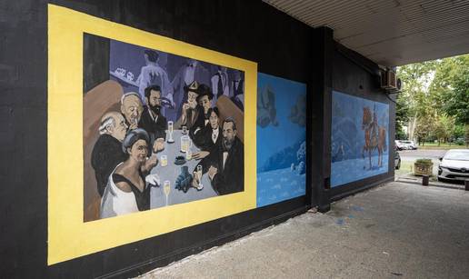 FOTO Novi mural u Zagrebu: Špansko je dobilo još jednu umjetničku atrakciju