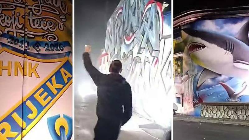 Na otkrivanju murala u Rijeci puštali ustašku pjesmu o klanju Srba. Policija ih našla i kaznila