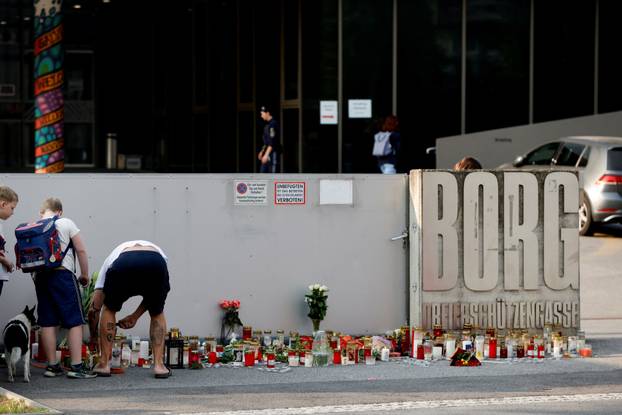 Aftermath of a deadly school shooting in Graz
