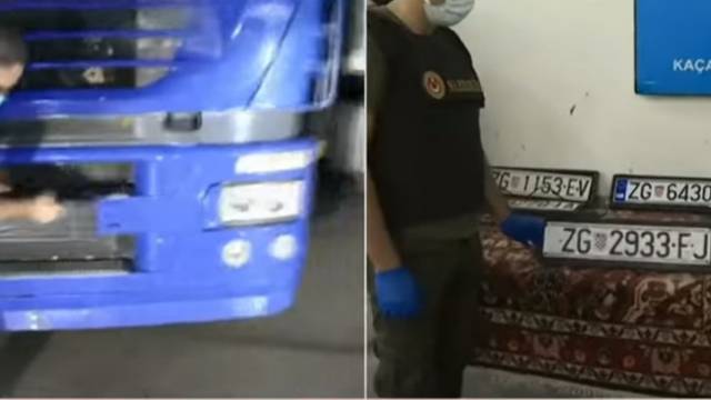 VIDEO Turci zaustavili kamion sa ZG tablicama koje se rotiraju, vozio supstance za izradu droge