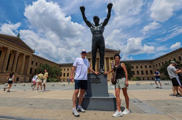 SP 2026 Philadelphia: Hrvatski navijači posjetili popularne Rocky Steps i Rocky Statue