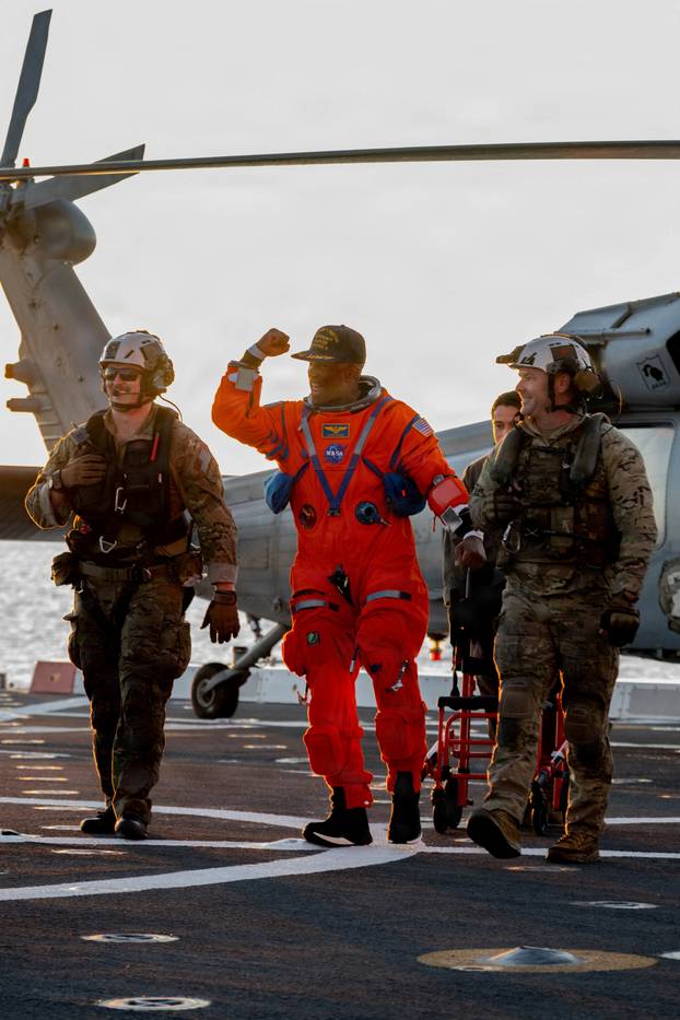 Artemis II crew returns to Earth after Moon flyby mission