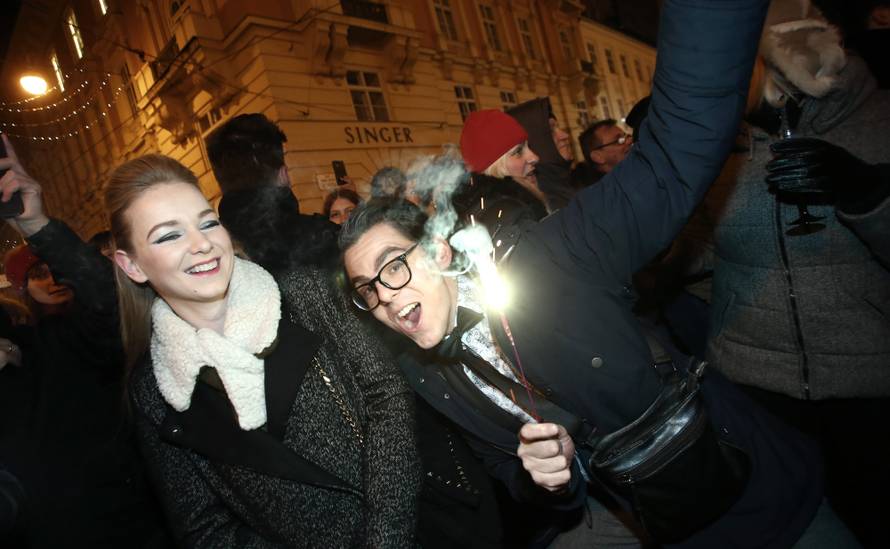 Pogledajte kako je Hrvatska dočekala Novu 2017. godinu