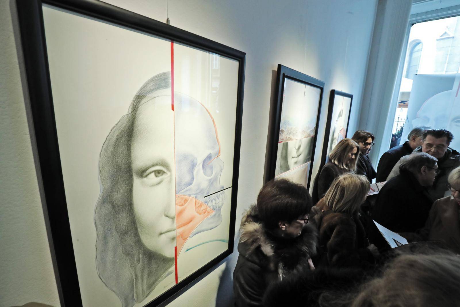 Zagreb: Otvorena je izložba Dimitrija Popovića posvećena Leonardu da Vinciju