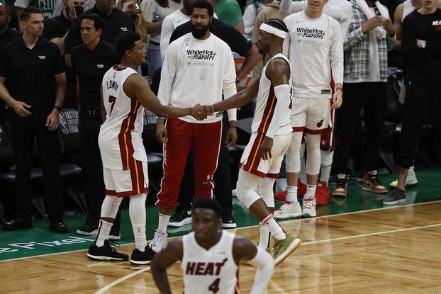 NBA: Playoffs-Miami Heat at Boston Celtics