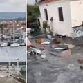 Jeziva snimka: Pogledajte kako je more povuklo brodove na pučinu prije tsunamija u Izmiru