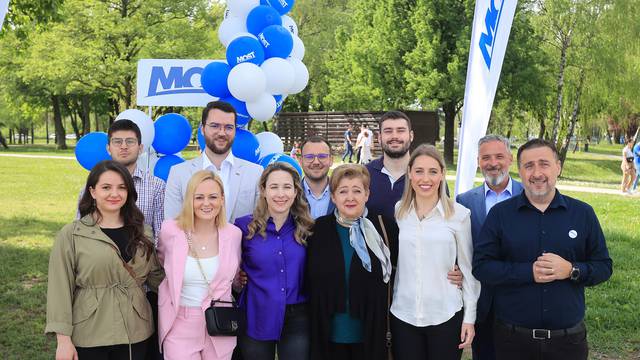 Zagreb: Most predstavio listu za 1. izbornu jedinicu s nositeljicom Marijom Selak Raspudić