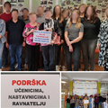 FOTO Učitelji iz cijele Hrvatske šalju podršku školi: Uz vas smo, koliko razreda još mora nestati?