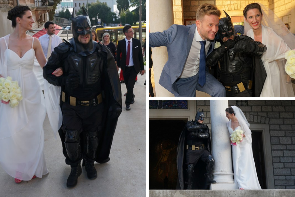 Mladenku je u Gothamu, ovaj... Puli, do oltara odveo - Batman