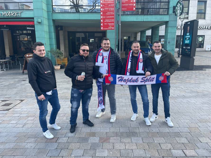 24sata u Dortmundu uoči meča generacije Hajdukovih juniora. Navijači: Ne prodajte nam dicu!