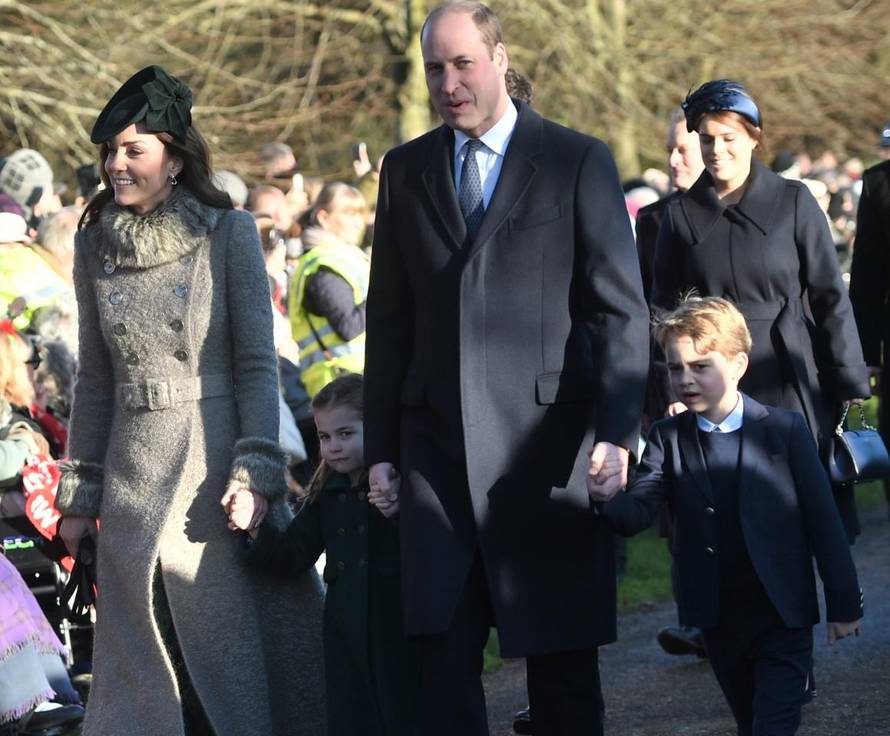 Royals attends Christmas Day Church service