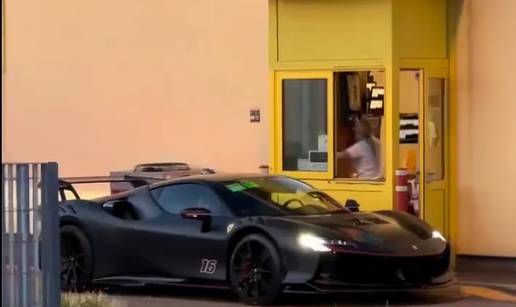 VIDEO Ferrarijev F1 vozač nakon utrke otišao u restoran brze hrane s jurilicom od 800.000  €