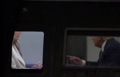 Nevolje u raju: Trump maše prstom, Melanija ljuto gleda