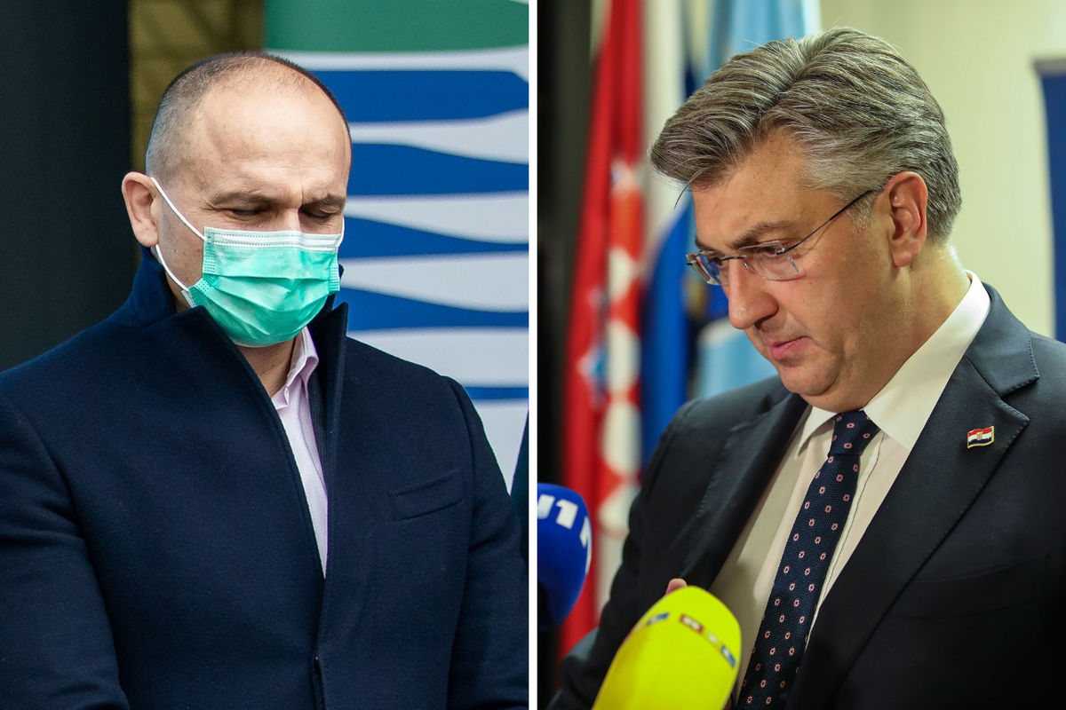 Anušić dočekao Plenkovića u Osijeku. Usred sastanka stigli nalazi da je pozitivan na koronu