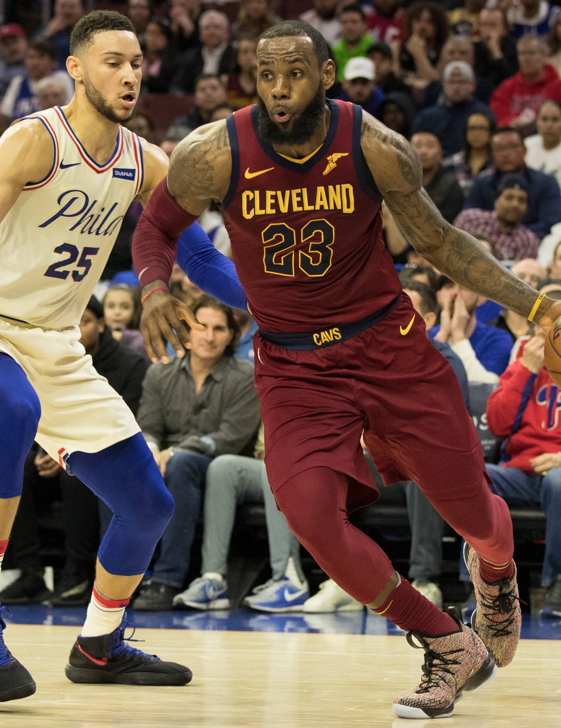 NBA: Cleveland Cavaliers at Philadelphia 76ers