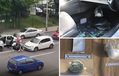 VIDEO Detalji drame u Selskoj: U autu imali drogu pa ozlijedili policajca. Okružili su ih i odveli!