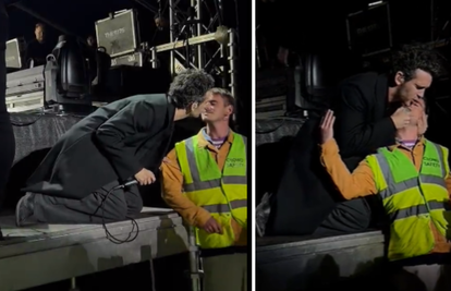 Dečko Taylor Swift poljubio je zaštitara tijekom koncerta u Danskoj: Ovo mu nije prvi put