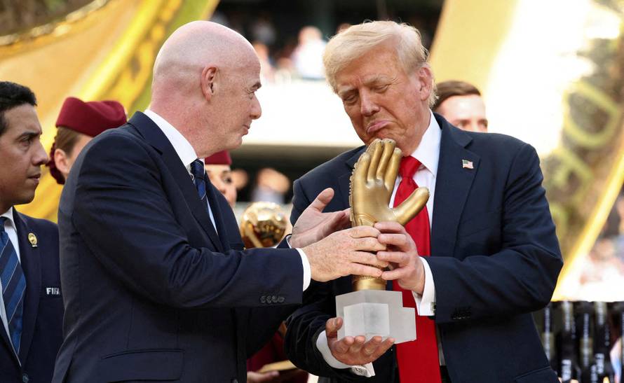 FILE PHOTO: U.S. President Trump attends FIFA Club World Cup final