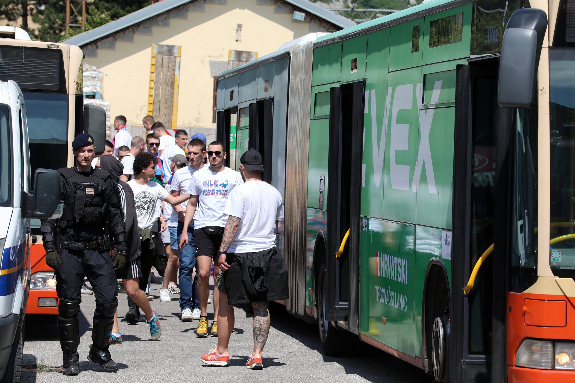 Rijeka: Bili vlak sa Torcidom stigao u Rijeku