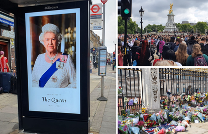 Javila nam se čitateljica ispred Buckinghamske palače: 'Na ulici su gužve, došli smo se oprostiti'