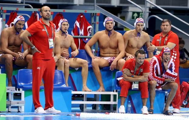 Rio de Janeiro: Olimpijske igre Rio 2016., finale vaterpola, Hrvatska - Srbija