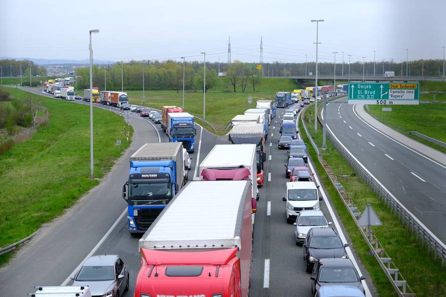 Zagreb: Gužve na obilaznici zbog početka radova