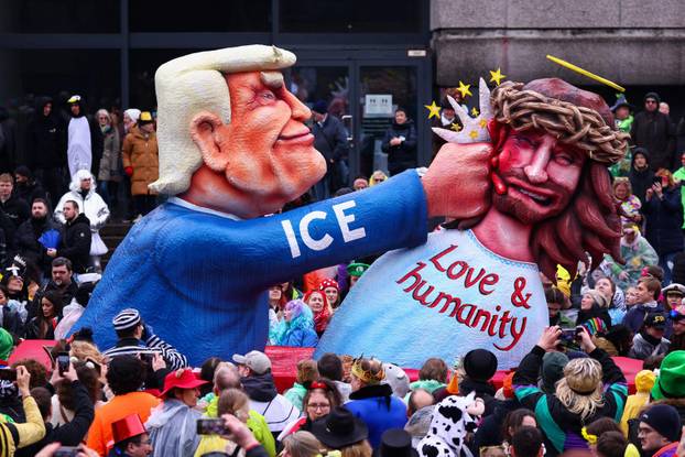 Rose Monday parade in Dusseldorf
