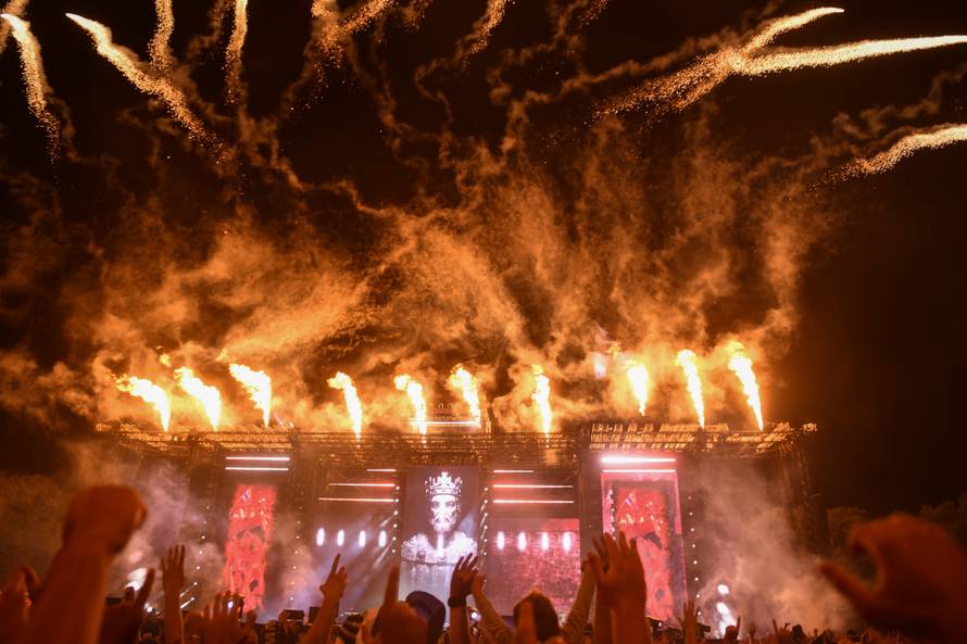 Veliki koncert Marka Perkovića Thompsona u Sinju