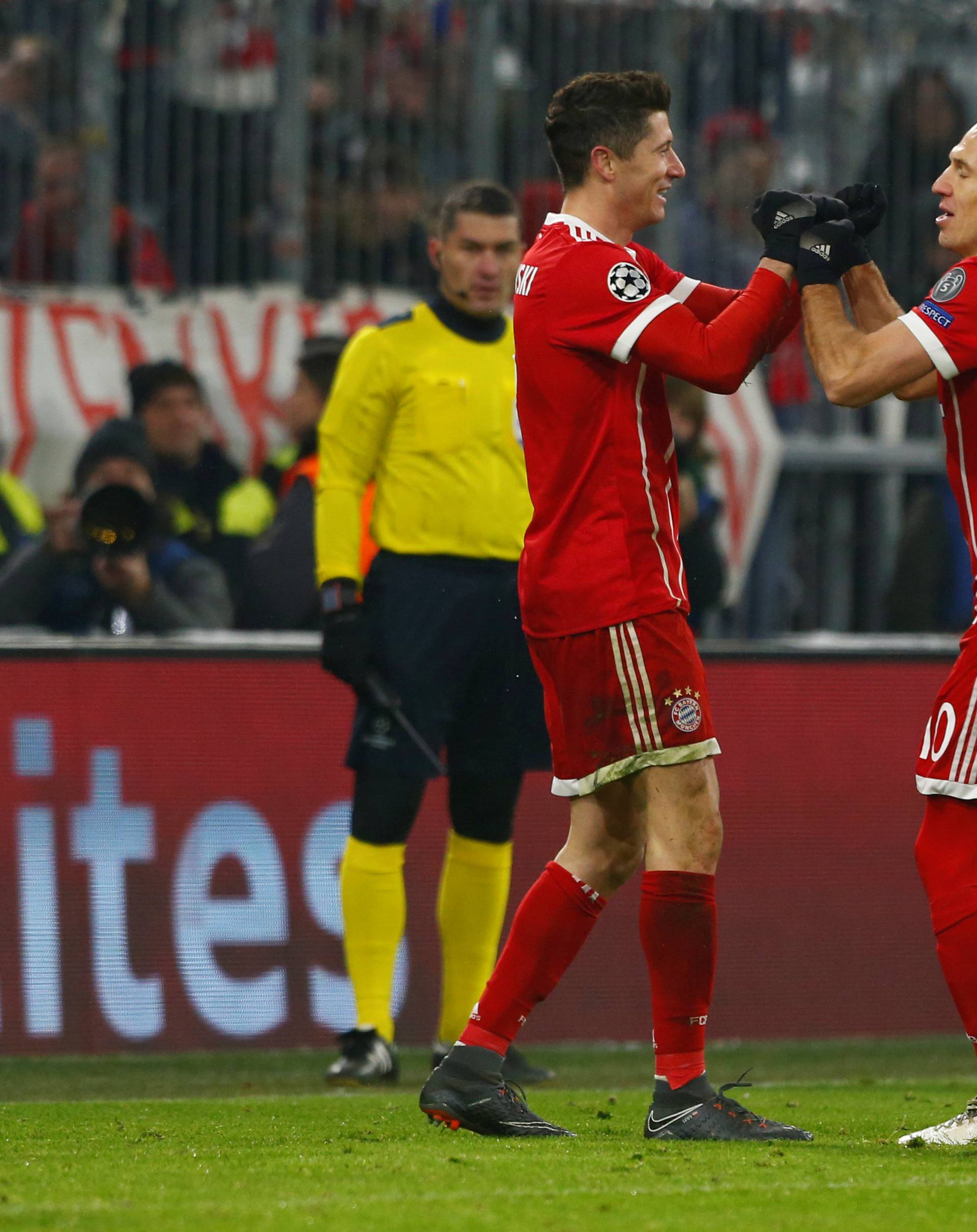 Champions League Round of 16 First Leg - Bayern Munich vs Besiktas