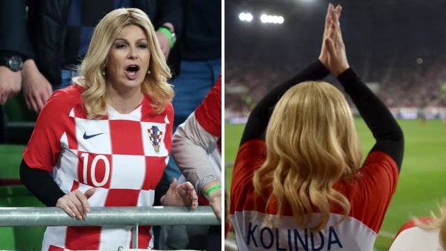 Emotivna Kolinda: Dragi Zlatko i Vatreni, uvijek sam s vama!