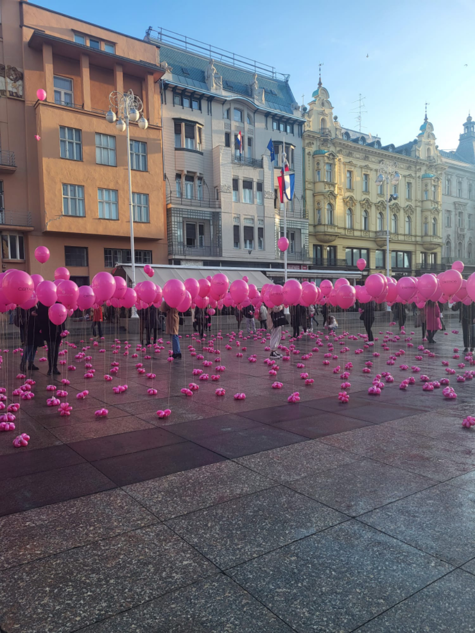 Rozi centar glavnih gradova u regiji na Dan Žena od Zagreba do Skopja