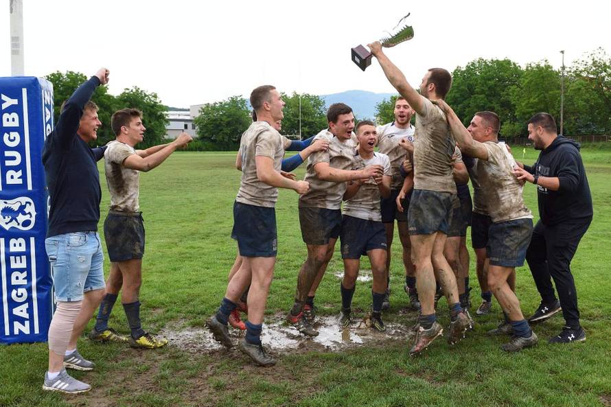 Zagreb prvi put postao prvak Hrvatske u ragbiju 7