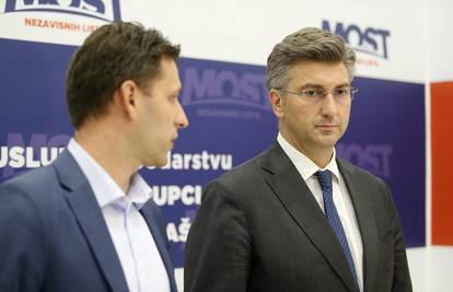 Što sve zapravo traži Most od HDZ-a? Plenković: 'Pitajte njih'