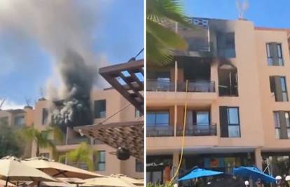 VIDEO Požar u luksuznom hotelu Cristiana Ronalda!