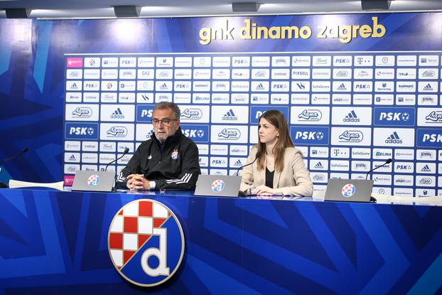 Ante Čačić, trener GNK Dinamo, održao konferenciju za medije