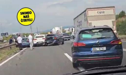 VIDEO Snimka prometne nesreće na obilaznici: 10 ljudi ozlijeđeno, među njima dijete