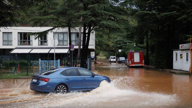 Poplavljeno područje Preluka nedaleko Opatije