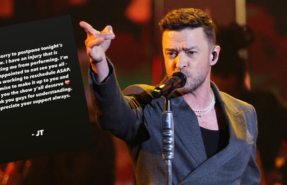 Justin Timberlake otkazao je koncert zbog ozljede, fanovi ljuti: 'Šališ se, 30 minuta prije?'