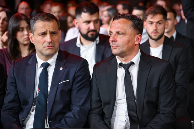 Zagreb: Ceremonija  dodjele  nagrade SuperSport Hrvatske nogometne lige