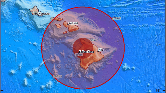 Snažan potres na Havajima: 'Trajao je dobrih 45 sekundi. Sve se treslo, stvari su padale'