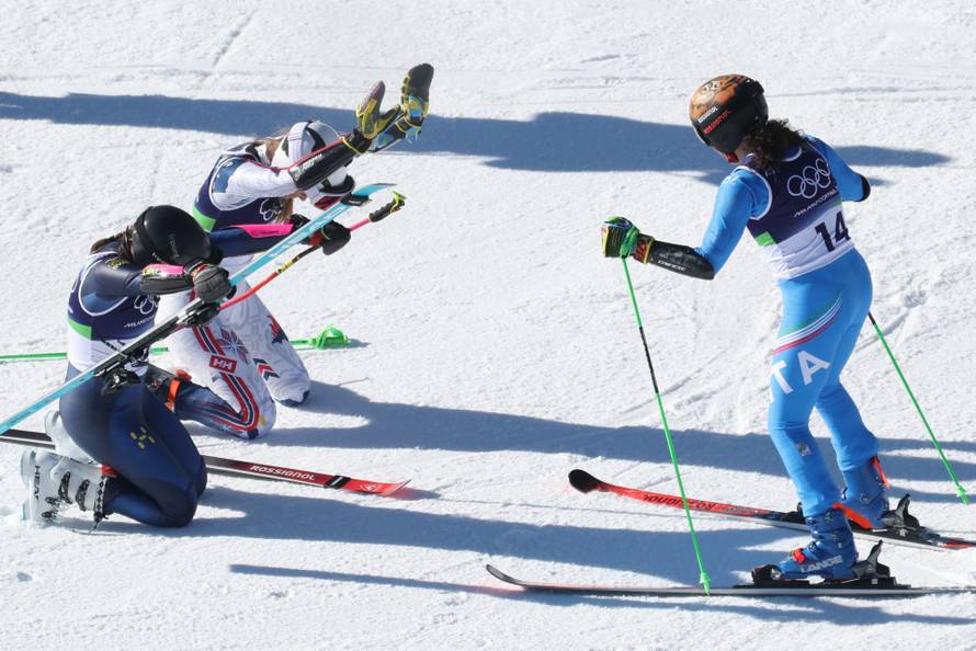 Alpine Skiing - Women's Giant Slalom Run 2