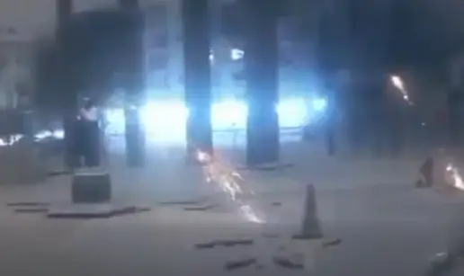 VIDEO Ruski dron eksplodirao pored &ccaron;ista&ccaron;ice, a njezina reakcija je &scaron;okirala svijet