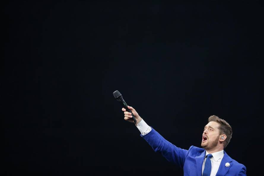 Bublé nastupio u Areni: 'Hvala što ste došli, ja sam poluhrvat'